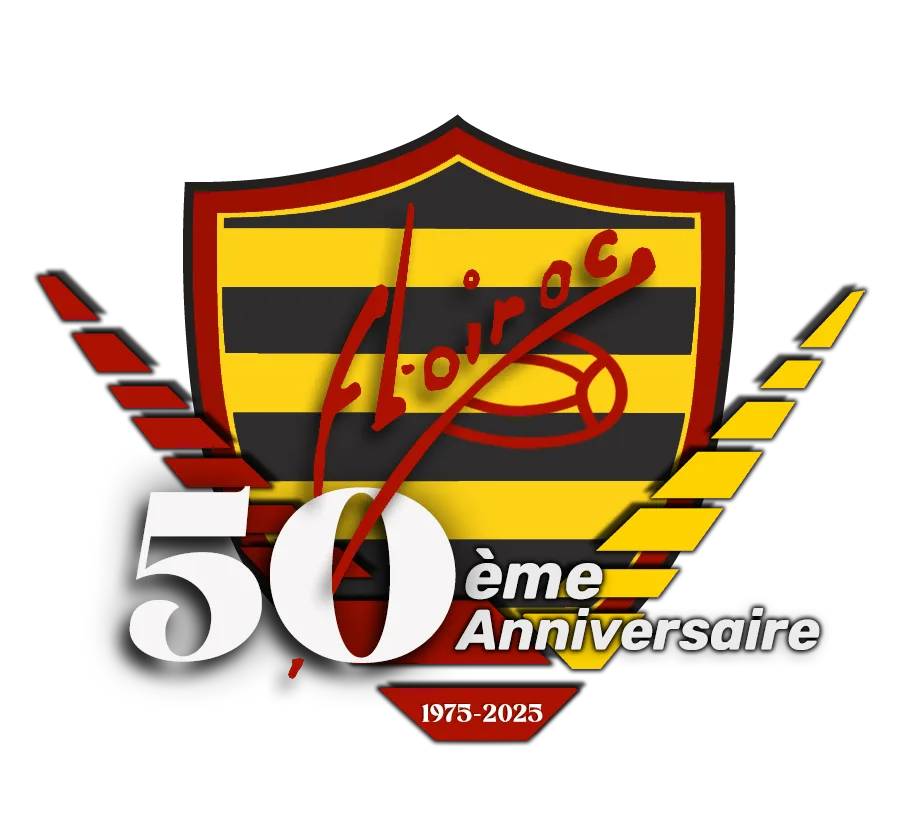 Logo du CM Floirac fqui fête ses 50 ans