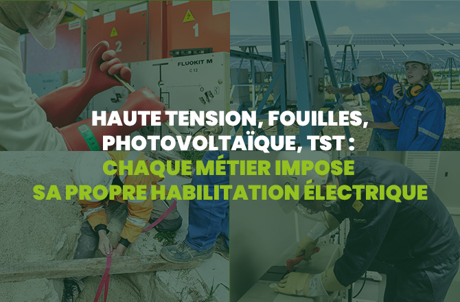 Quelle habilitation électrique choisir pour intervenir en haute tension photovoltaïque fouilles et travaux sous tension